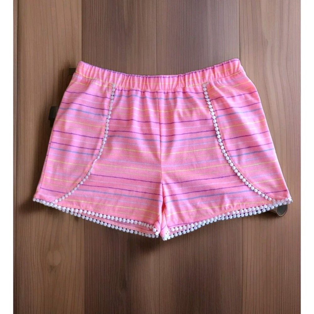 Arizona Shorts Girls 14 Striped Knit